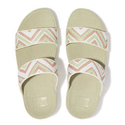 LULU Sequin Zigzag Slides