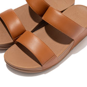 LULU Leather Slides