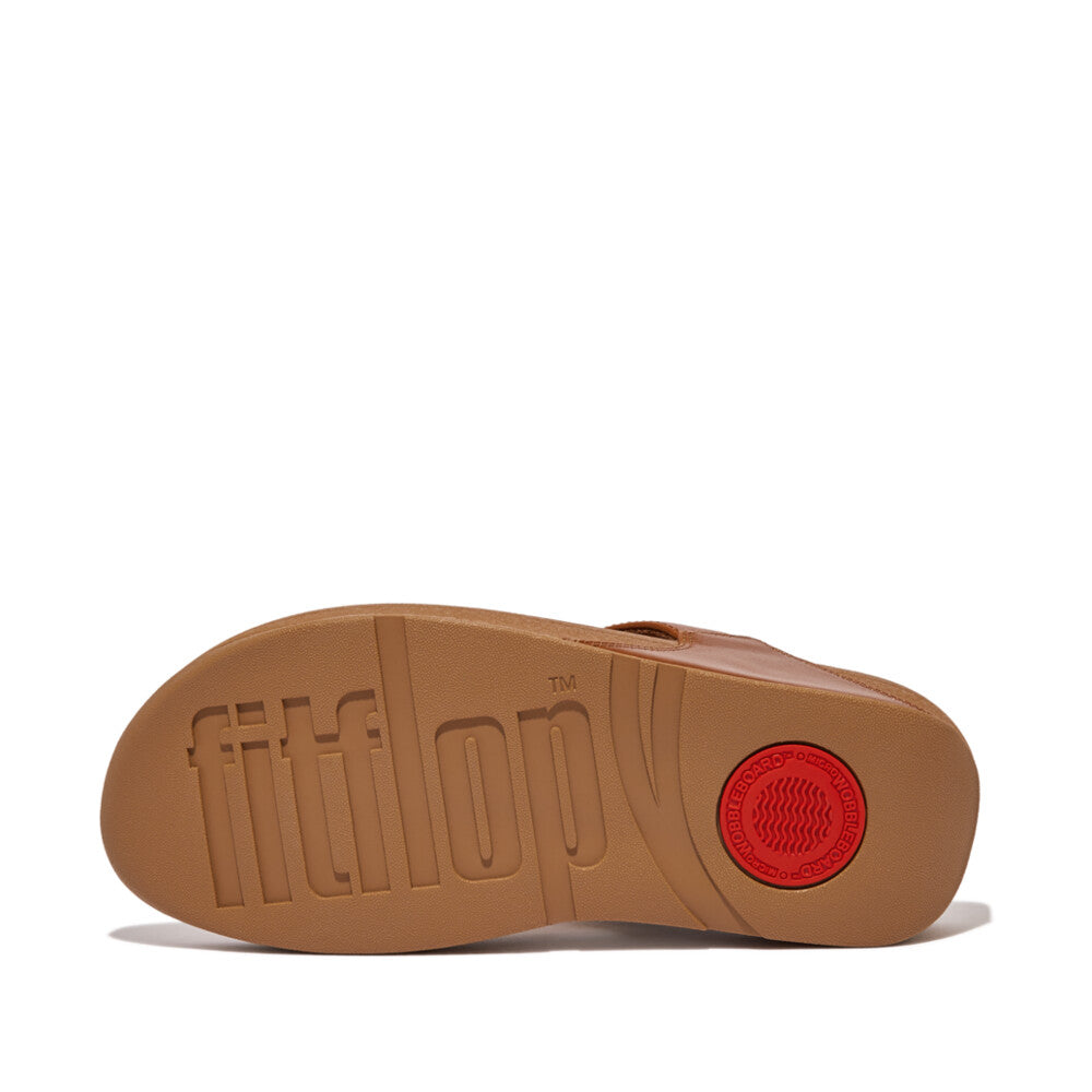 Fitflop Lulu Leather Toe post |I88-592| Light Tan