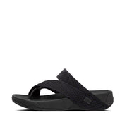 SLING Dotted-Weave Toe-Post Sandals